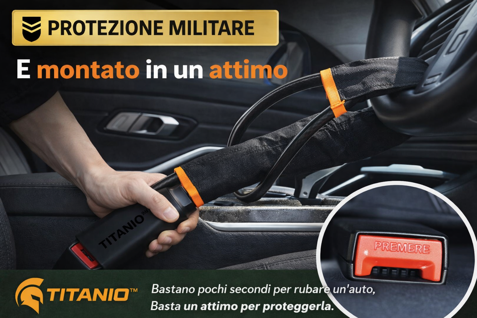 Antifurto Volante Auto Pro